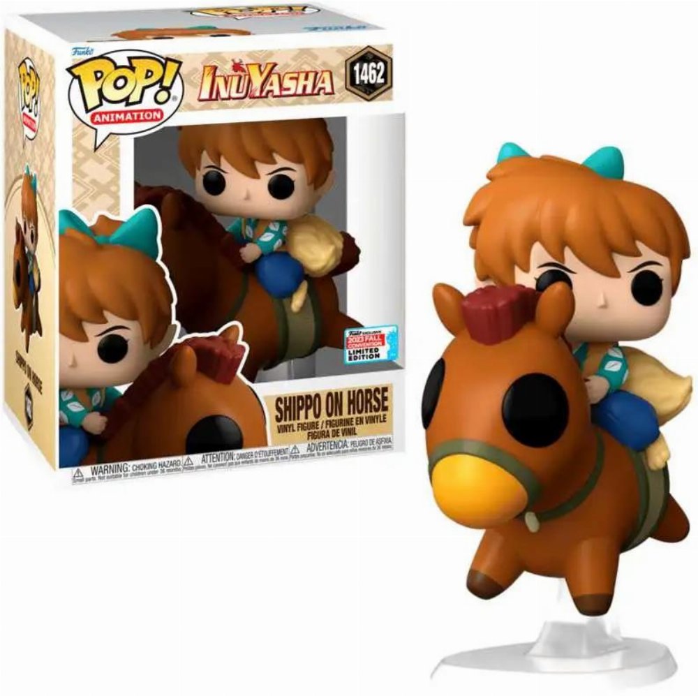 Φιγούρα Funko POP! Inuyasha – Shippo on Horse #1462 Supersized (NYCC 2023 Exclusive)