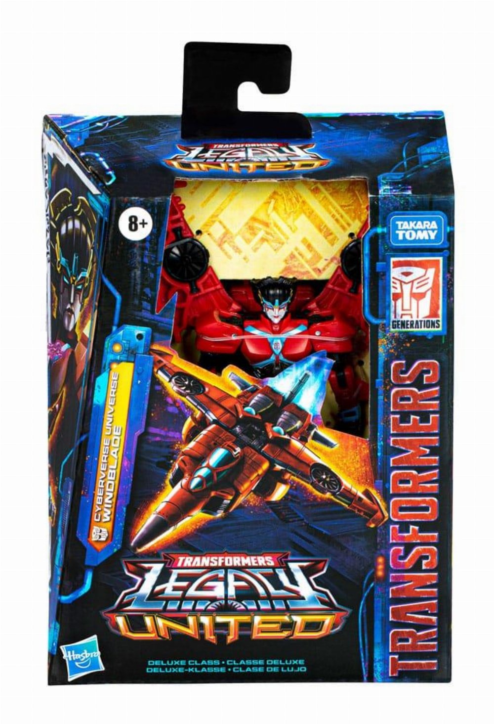 Transformers: Generations Legacy United Deluxe Class – Cyberverse Universe Windblade Φιγούρα Δράσης (14cm)
