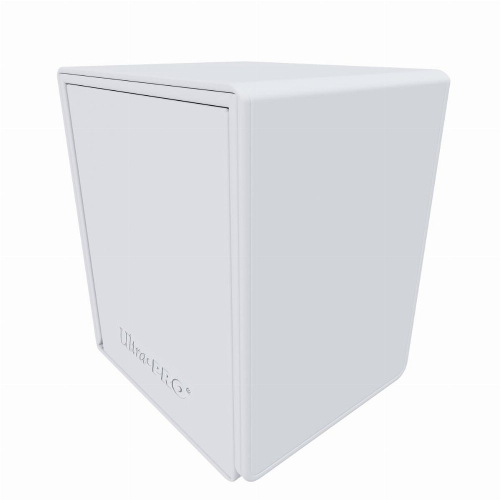 Ultra Pro Alcove Flip Box – Vivid White