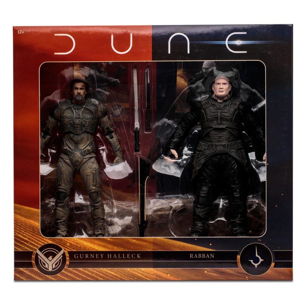 Dune: Part Two – Pack Gurney Halleck & Rabban 2-Pack Φιγούρες Δράσης (18cm)