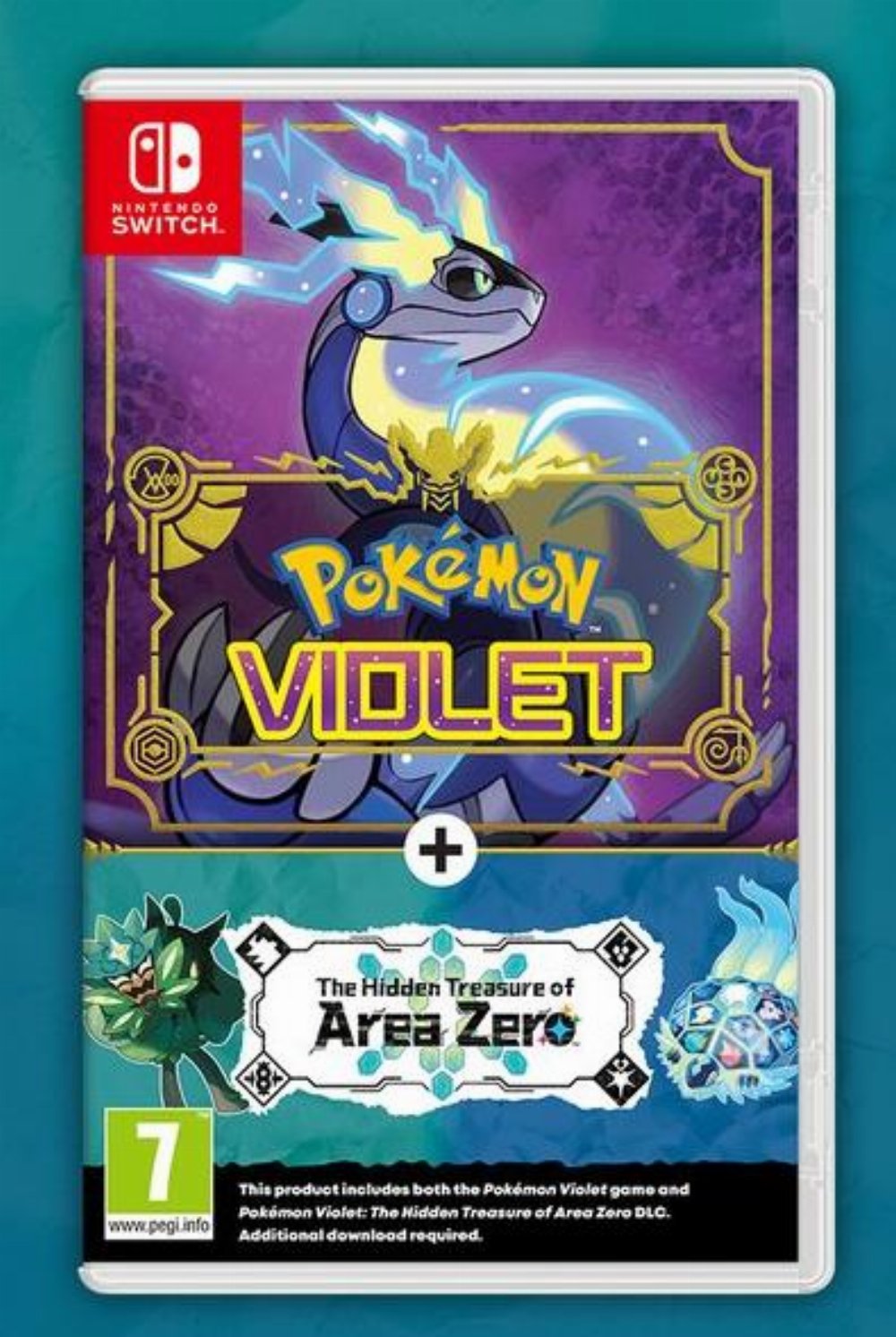 Nintendo Switch Game – Pokemon Violet + Hidden Treasure of Area Zero DLC