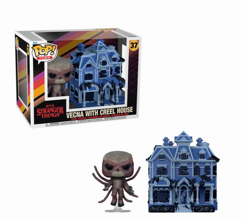 Φιγούρα Funko POP! Town: Stranger Things – Vecna with Creel House #37