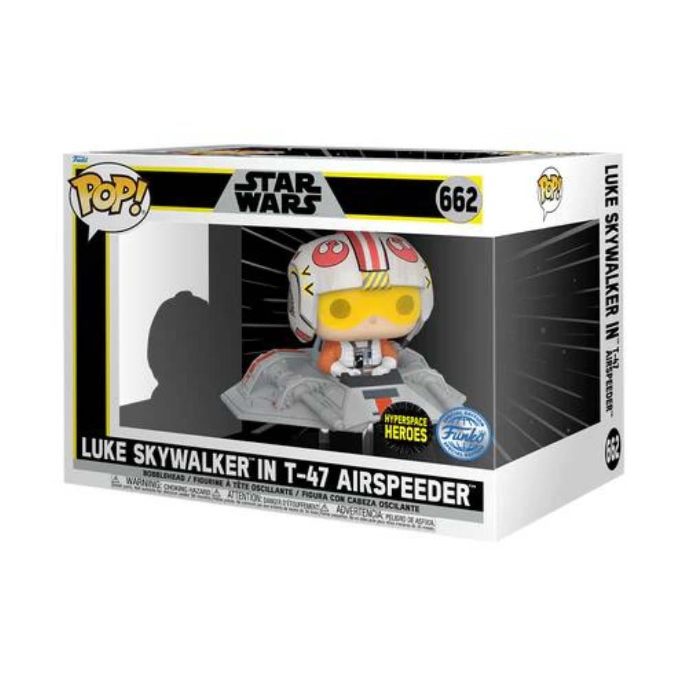 Φιγούρα Funko POP! Rides: Star Wars – Luke Skywalker in T-47 Airspeeder #662 (Exclusive)