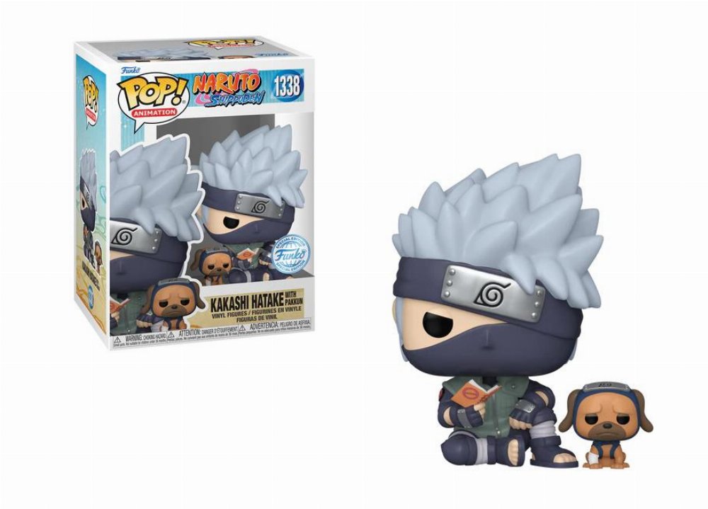 Φιγούρα Funko POP! Naruto Shippuden – Kakashi Hatake with Pakkun #1338 (Exclusive)