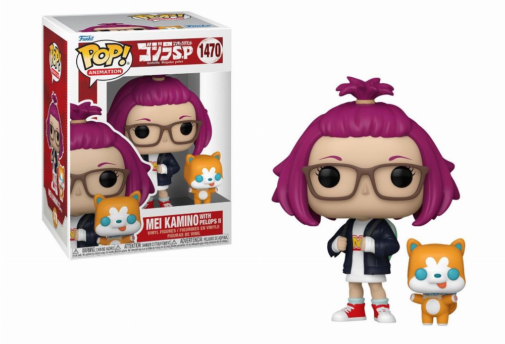 Φιγούρα Funko POP! Godzilla: Singular Point – Mei Kamino with Pelops II #1470
