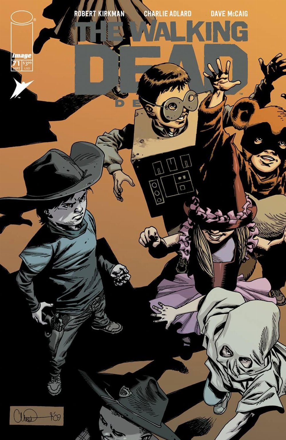 Τεύχος Κόμικ The Walking Dead Deluxe #71 Cover B