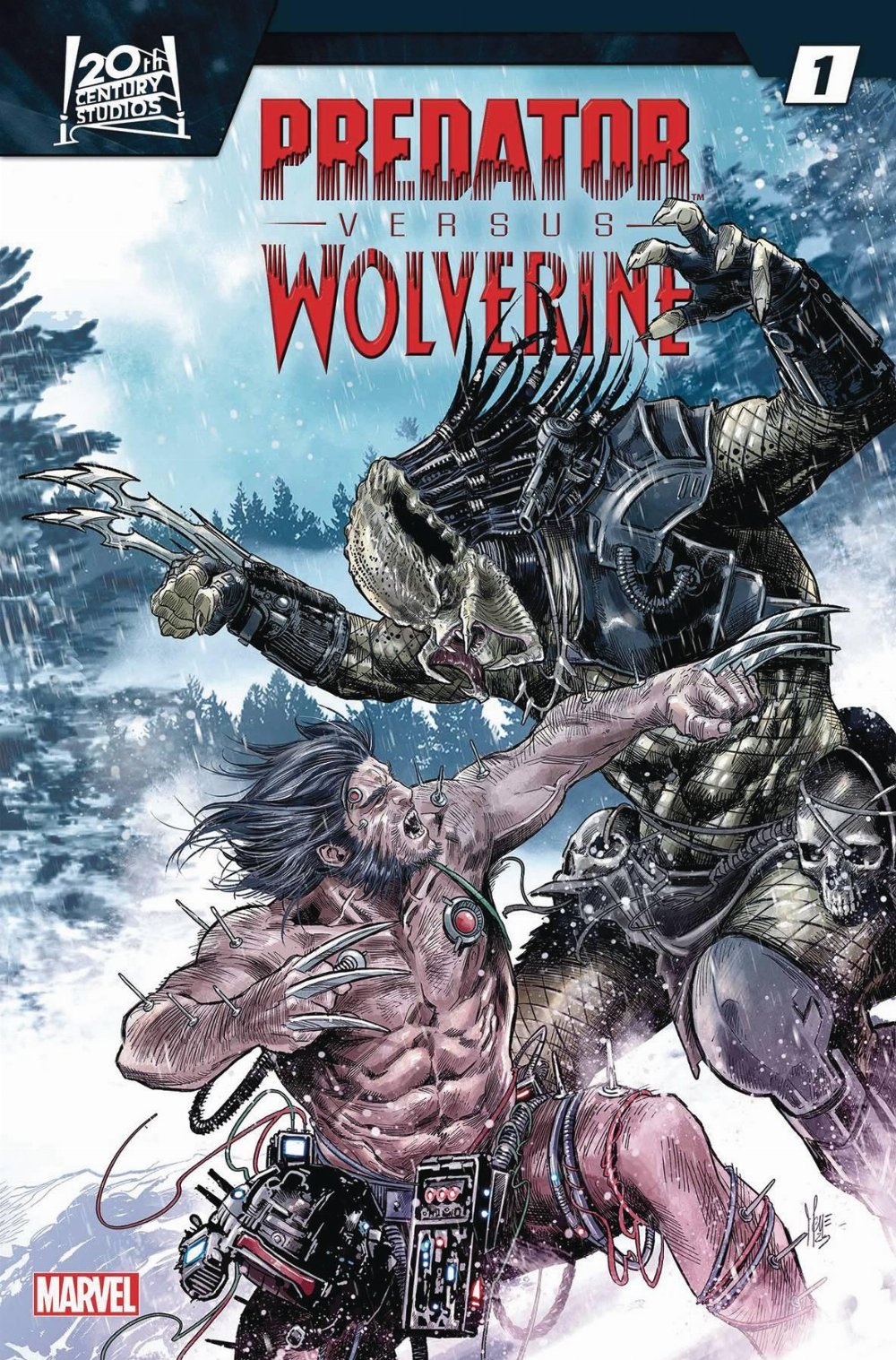 Τεύχος Κόμικ Predator Vs. Wolverine #1