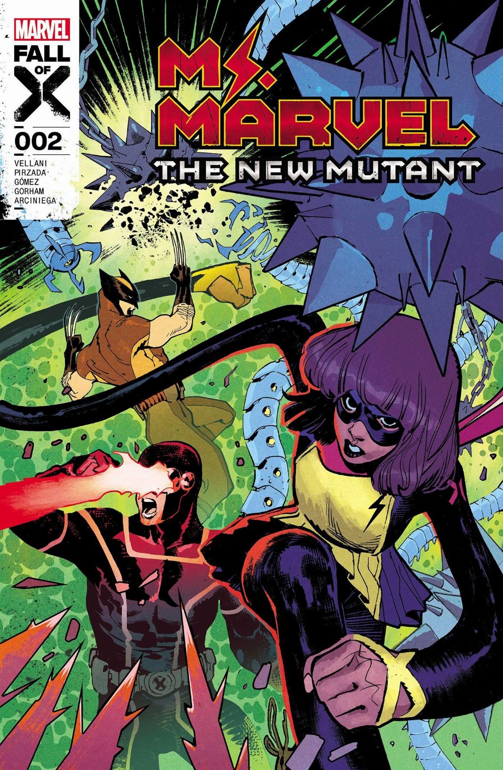 Τεύχος Κόμικ Ms. Marvel New Mutant #2