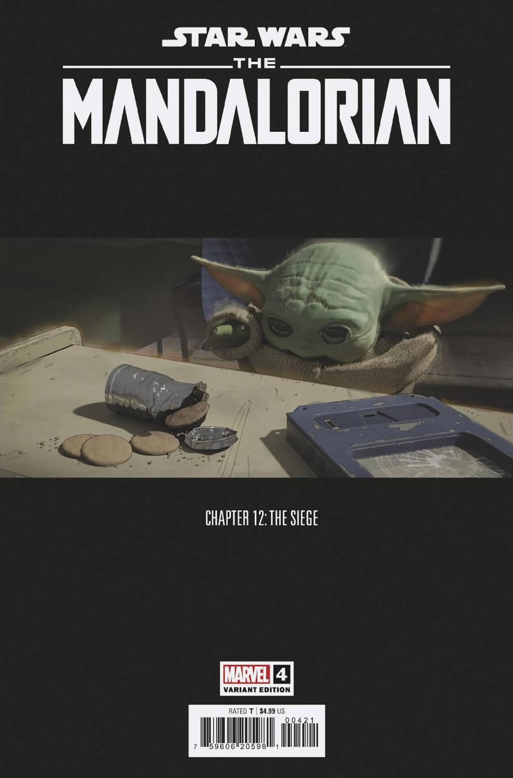 Τεύχος Κόμικ Star Wars Mandalorian Season 2 #4 Concept Art Variant Cover