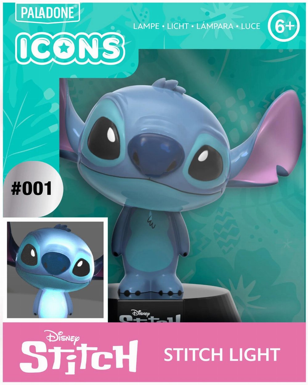 Disney: Lilo & Stitch – Stitch Icon Φωτιστικό (11cm)