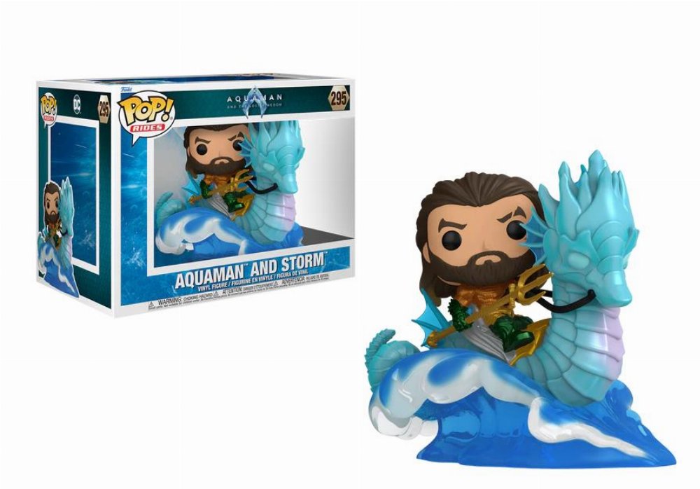 Φιγούρα Funko POP! Rides: Aquaman and the Lost Kingdom – Aquaman and Storm #295