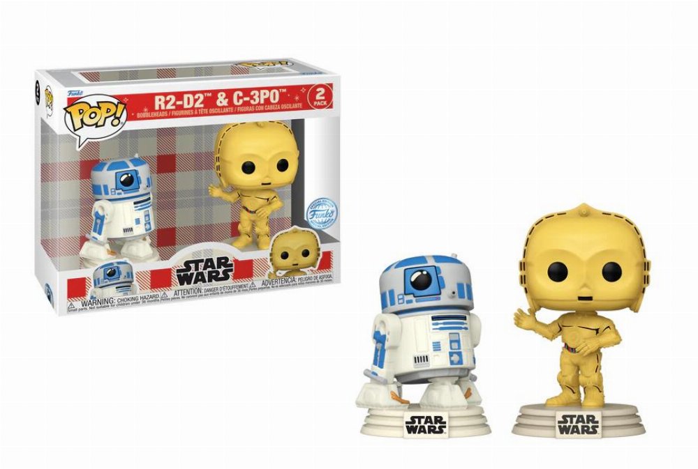 Φιγούρες Funko POP! Star Wars: Retro Reimagined – R2-D2 & C-3P0 2-Pack (Exclusive)