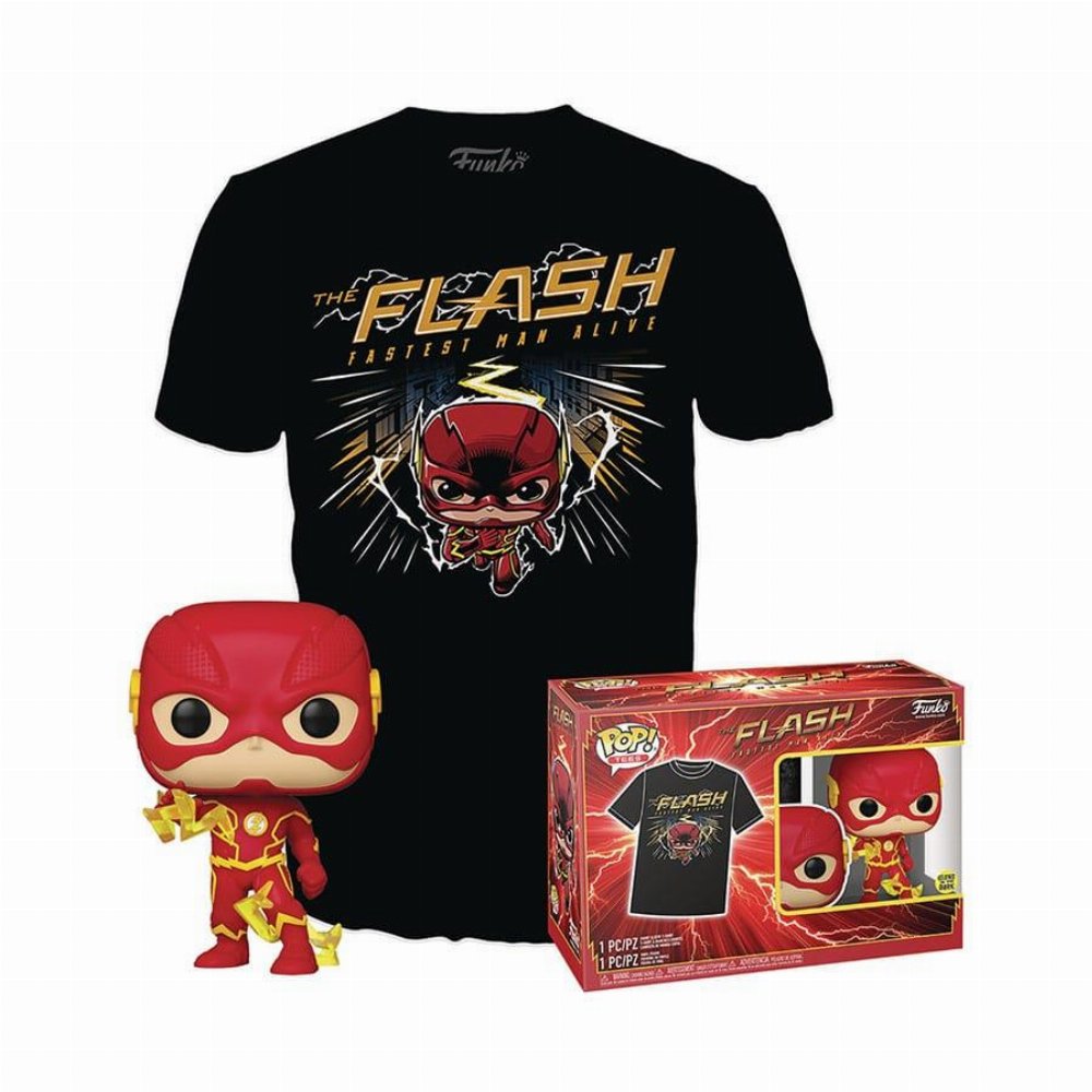 Συλλεκτικό Funko Box: DC Heroes – The Flash POP! με T-Shirt (S)