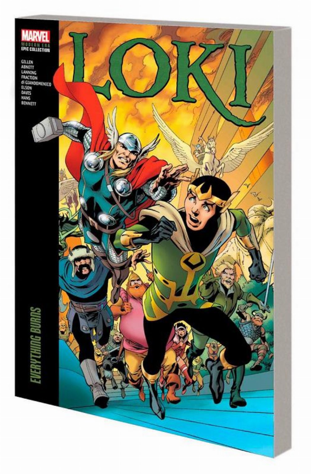 Εικονογραφημένος Τόμος Loki Modern Era Epic Collection Everything Burns