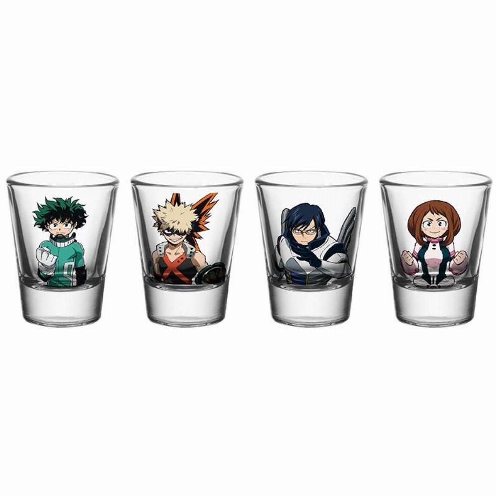 My Hero Academia – Heroes 4-Pack Σετ Σφηνάκια