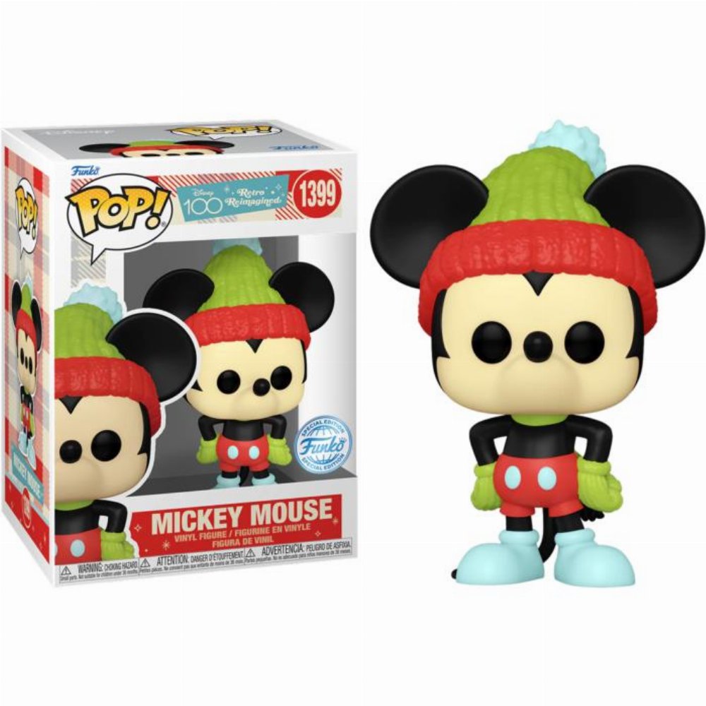 Φιγούρα Funko POP! Disney: Retro Reimagined – Mickey Mouse #1399 (Exclusive)