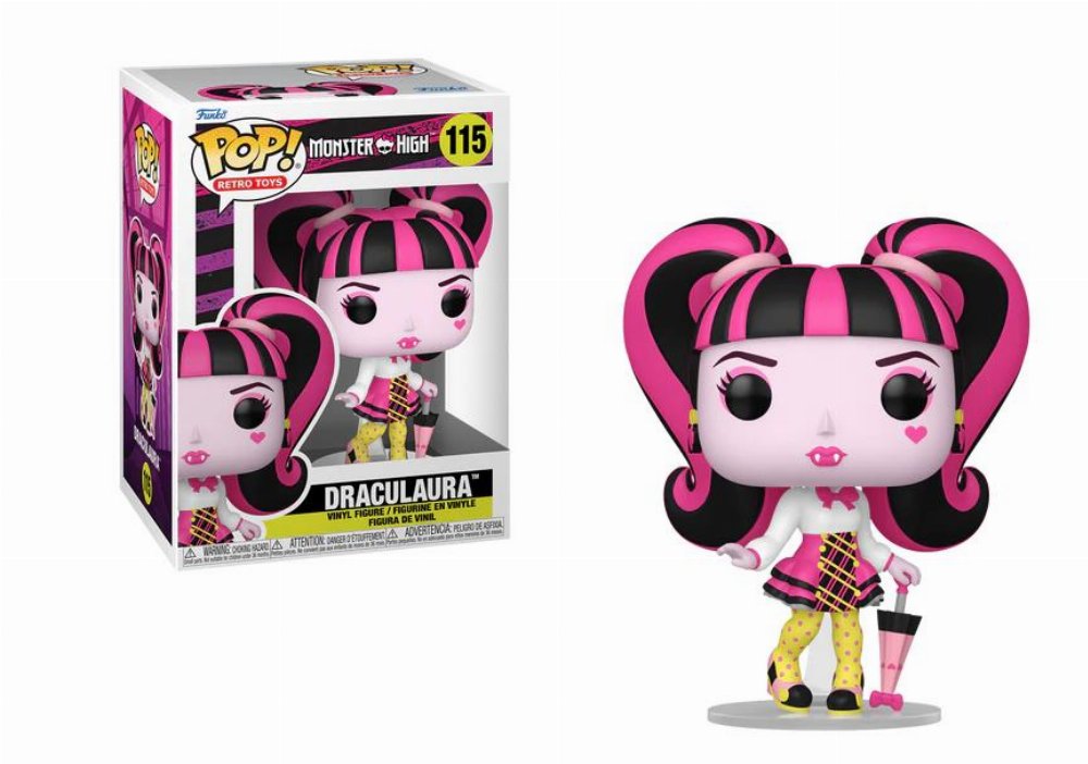 Φιγούρα Funko POP! Retro Toys: Monster High – Draculaura #115