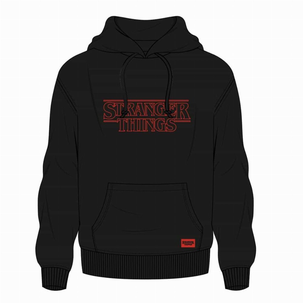 Stranger Things – Logo Φούτερ Hoodie (M)