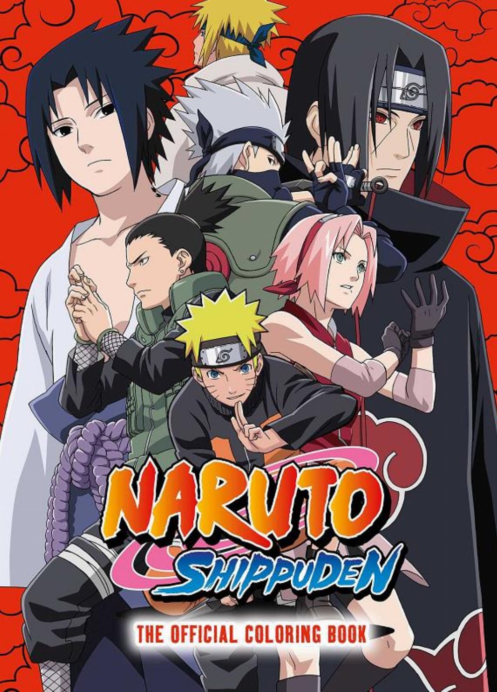 Βιβλίο Ζωγραφικής Naruto Shippuden Official