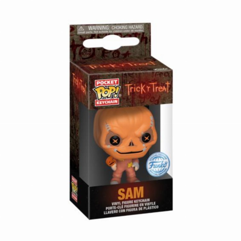Funko Pocket POP! Μπρελόκ Trick R Treat – Sam Unmasked Φιγούρα