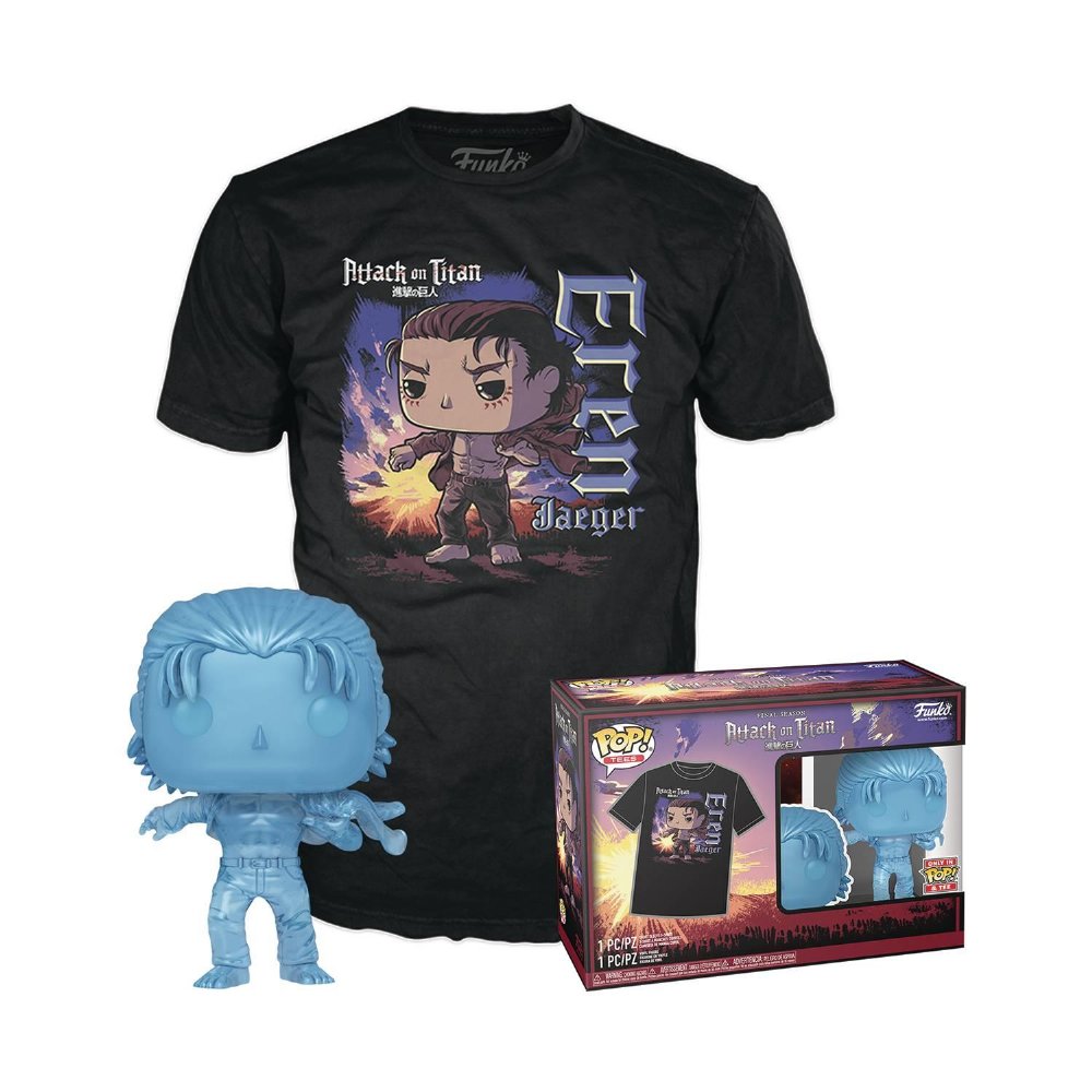 Συλλεκτικό Funko Box: Attack on Titan – Eren with Marks POP! με T-Shirt (L)