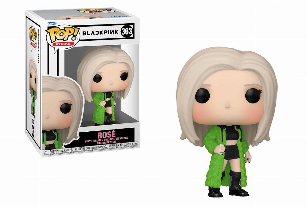 Figure Funko POP! Rocks: K-Pop BlackPink – Rose (Shut Down) #363