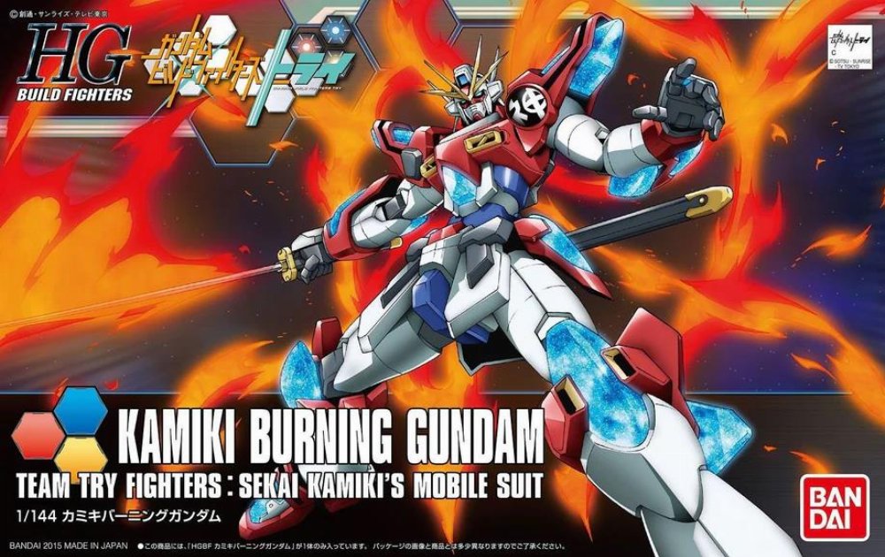 Mobile Suit Gundam – High Grade Gunpla: Kamiki Burning Gundam 1/144 Σετ Μοντελισμού
