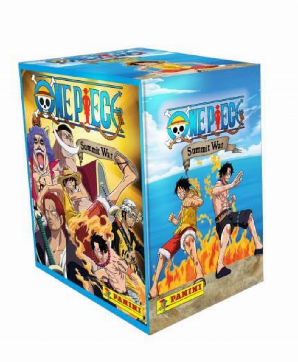 Panini – One Piece: Summit War Stickers Booster Display (36 Φακελάκια σύνολο 180 Αυτοκόλλητα)