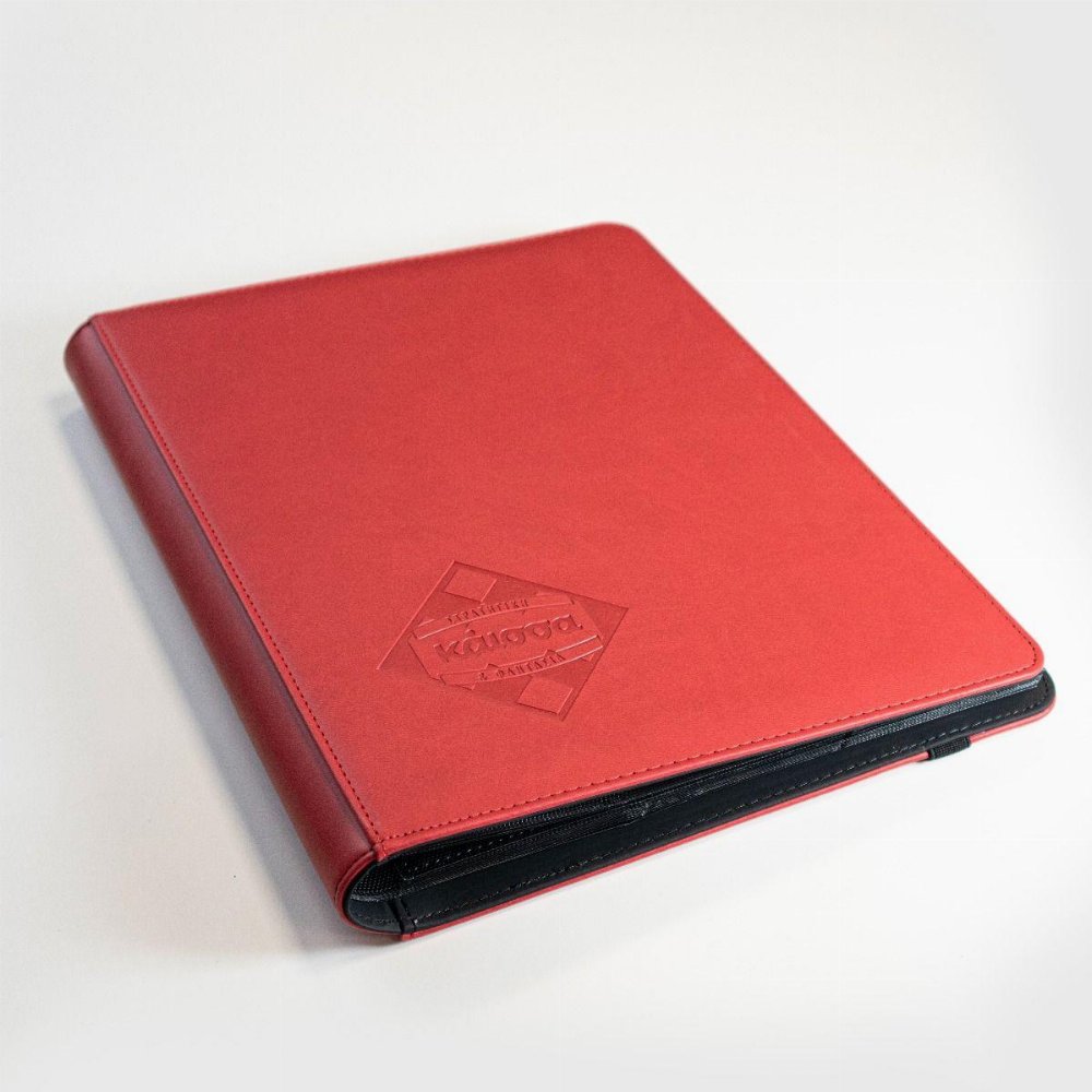 Kaissa 9-Pocket Pro-Binder – Red