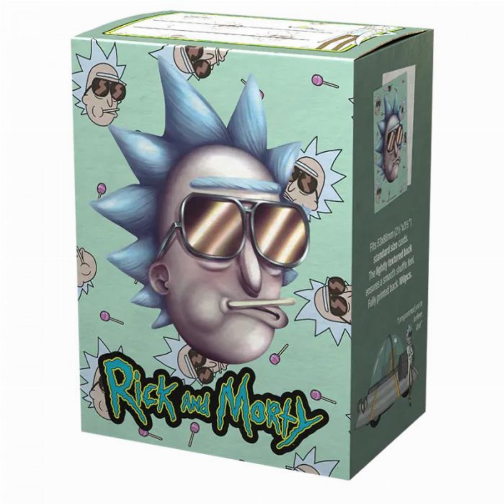 Dragon Shield Art Sleeves Standard Size – Rick and Morty: Cool Rick (100 Sleeves)