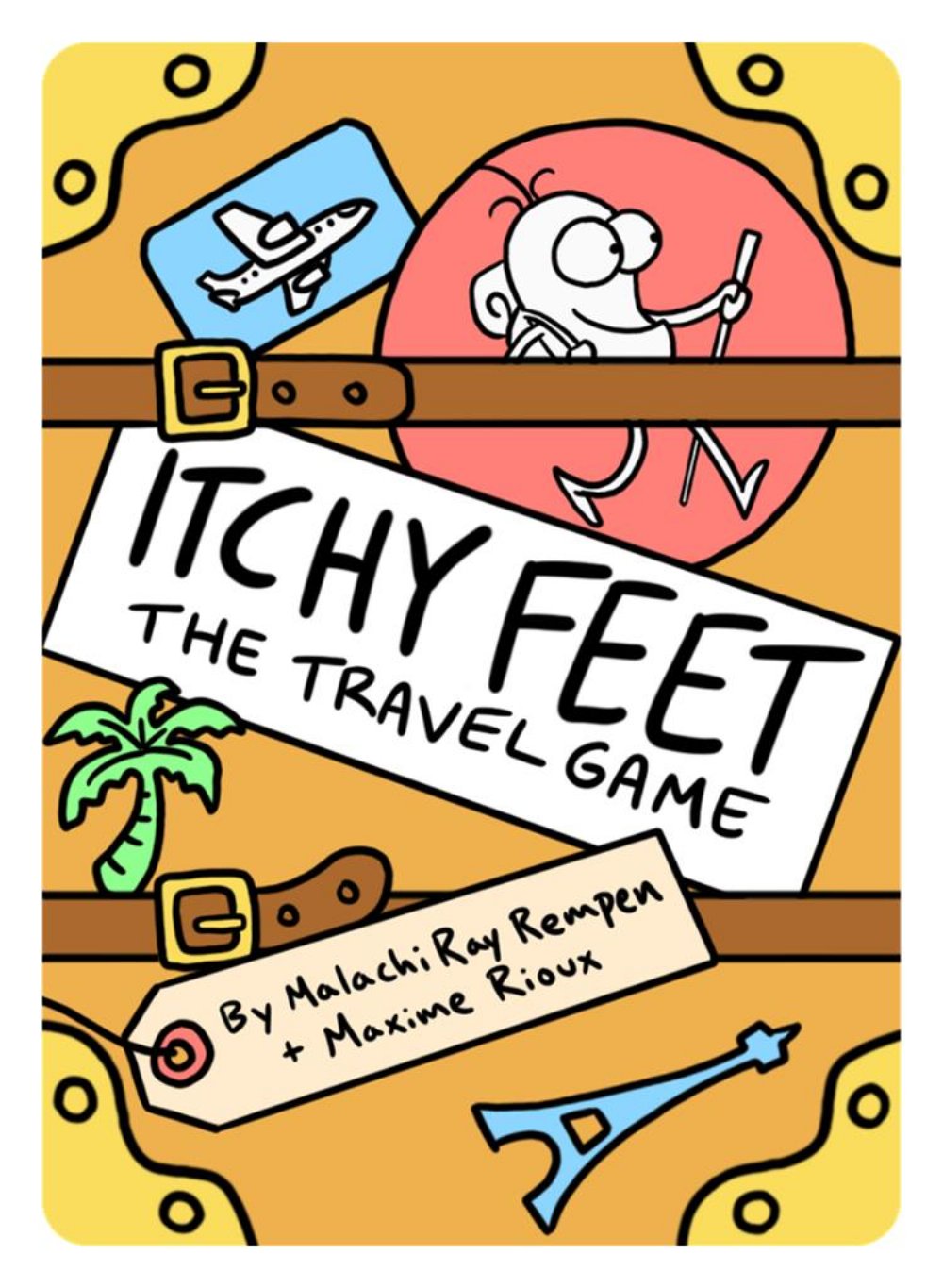 Επιτραπέζιο Παιχνίδι Itchy Feet: The Travel Game