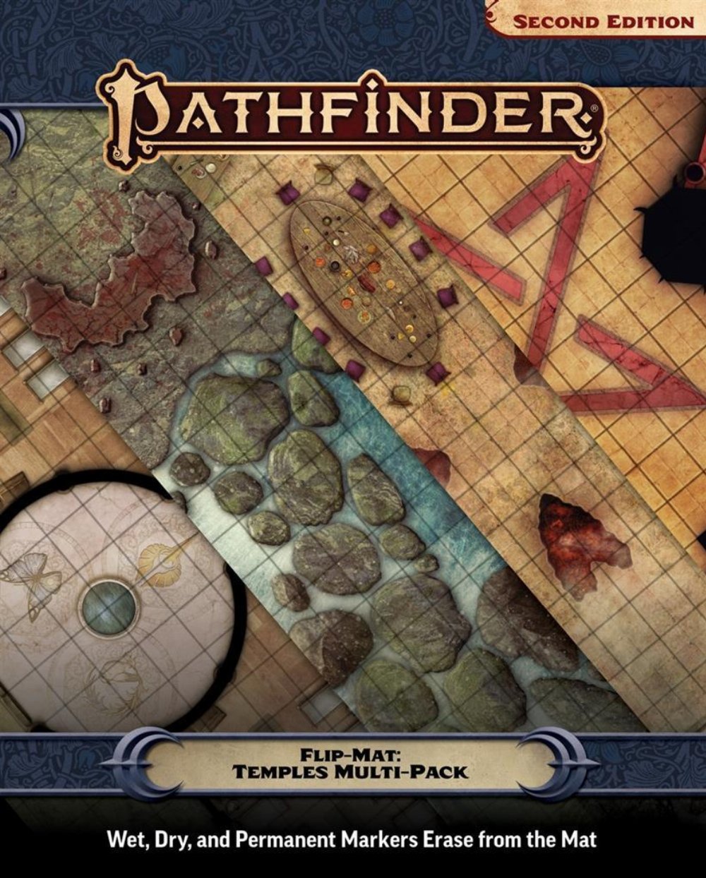 Pathfinder Roleplaying Game – Flip-Mat: Temples Multi-Pack