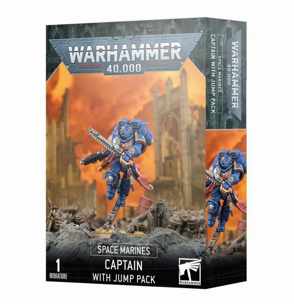 Warhammer 40000 – Space Marines: Captain with Jump Pack