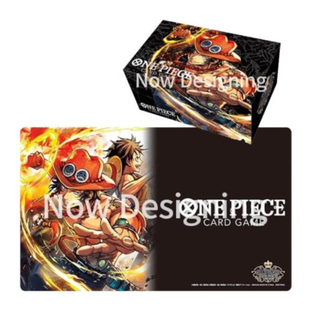 One Piece Card Game – Portgas D. Ace (Storage Box & Playmat)