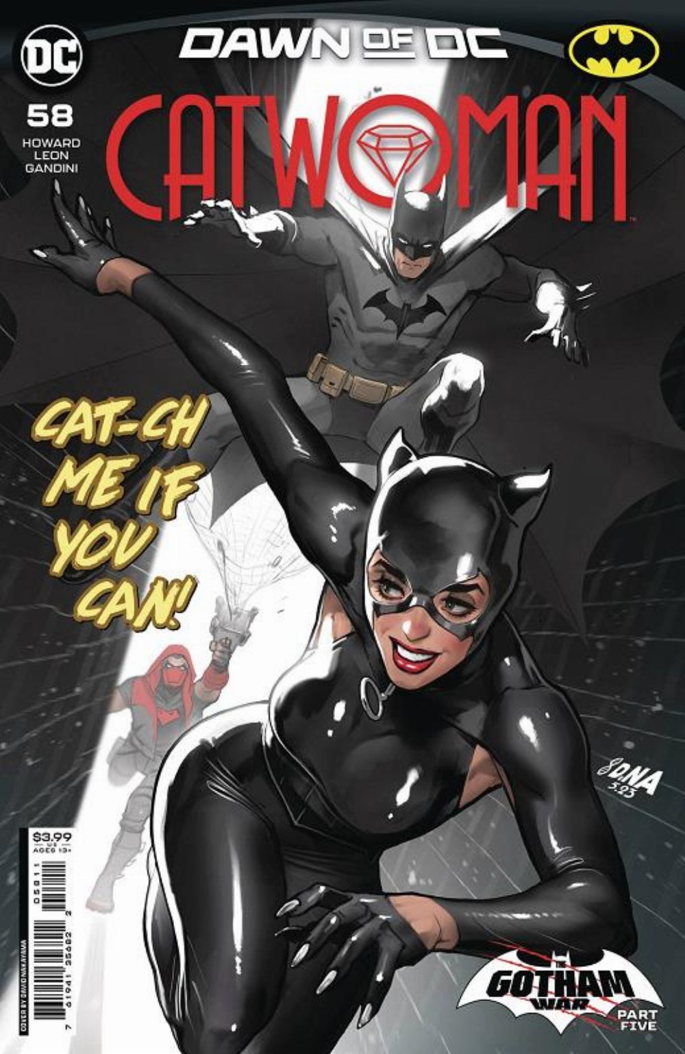 Τεύχος Κόμικ Catwoman #58 (Batman Catwoman The Gotham War)