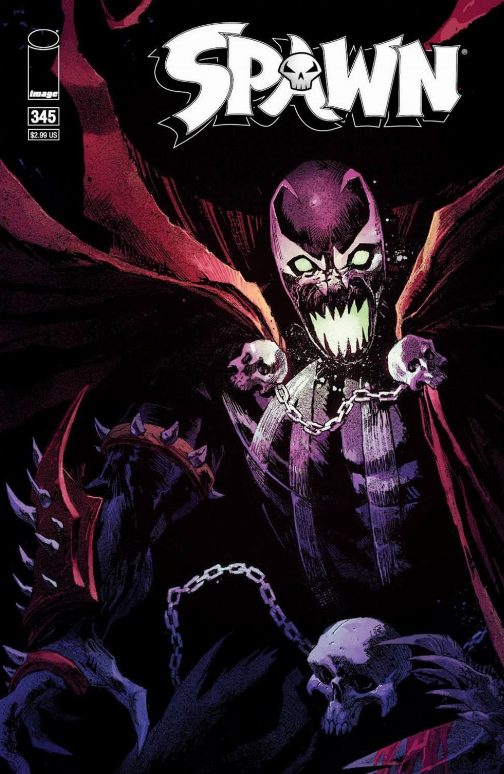 Τεύχος Κόμικ Spawn #345