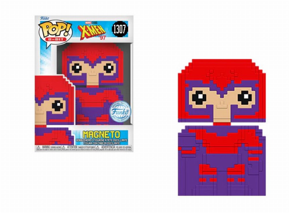 Φιγούρα Funko POP! Marvel: X-Men ’97 – Magneto (8-Bit) #1307 (Exclusive)