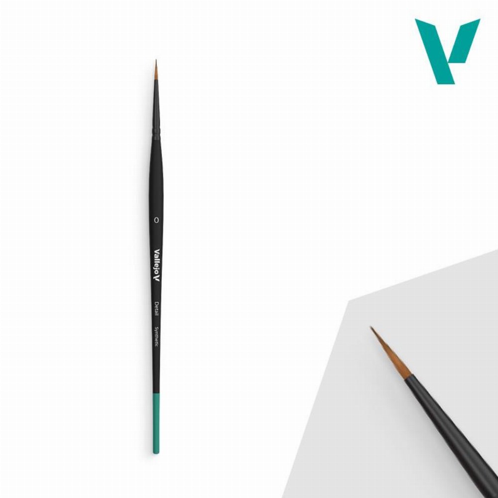 Vallejo – Synthetic Round No. 0 Brush