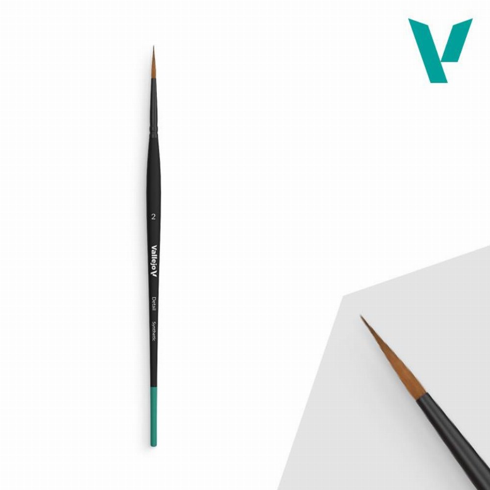 Vallejo – Synthetic Round No. 2 Brush
