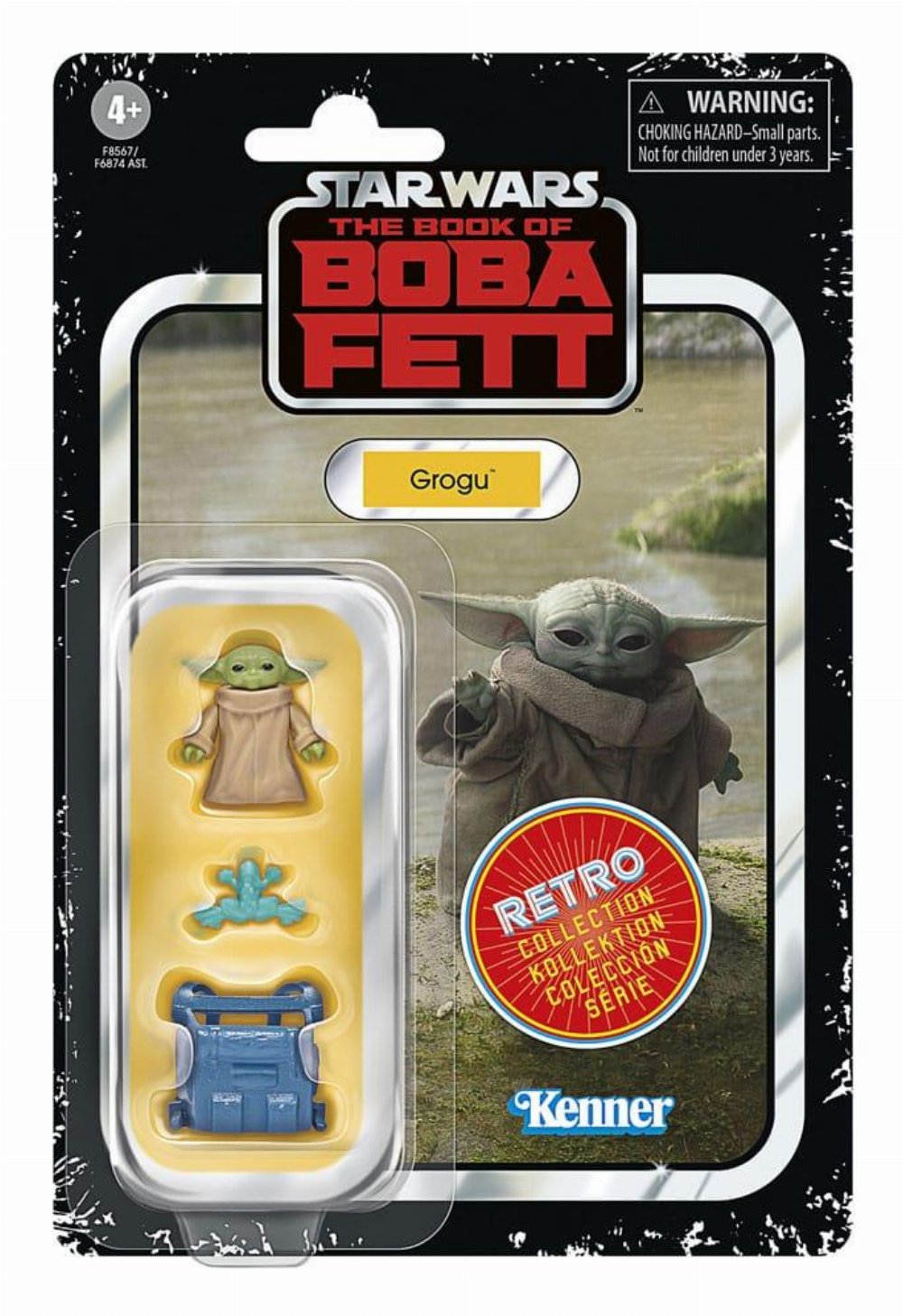 Star Wars: The Book of Boba Fett Retro Collection – Grogu Φιγούρα Δράσης (10cm)