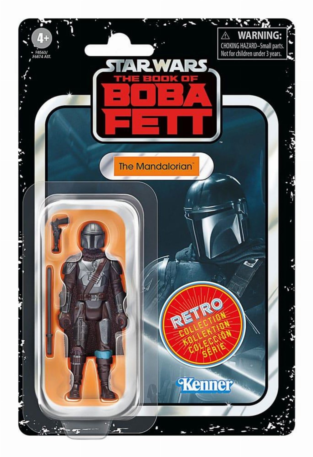 Star Wars: The Book of Boba Fett Retro Collection – The Mandalorian Φιγούρα Δράσης (10cm)