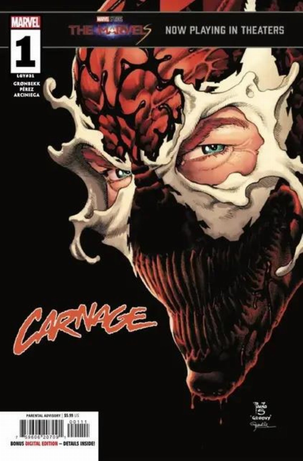Τεύχος Κόμικ Carnage #1