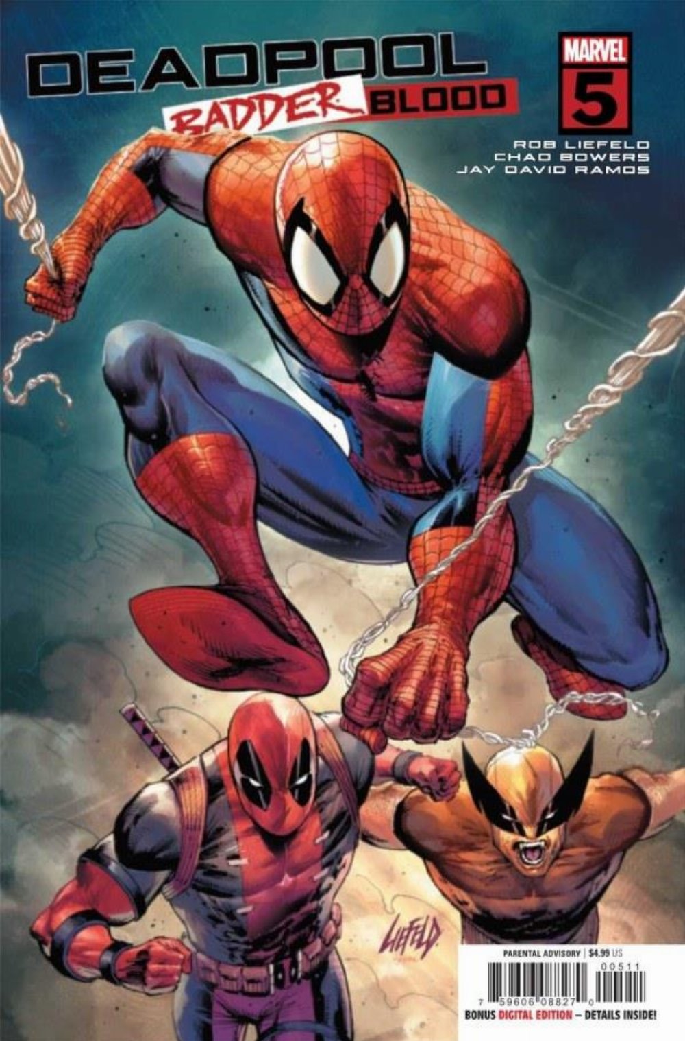 Τεύχος Κόμικ Deadpool Badder Blood #5 (OF 5)