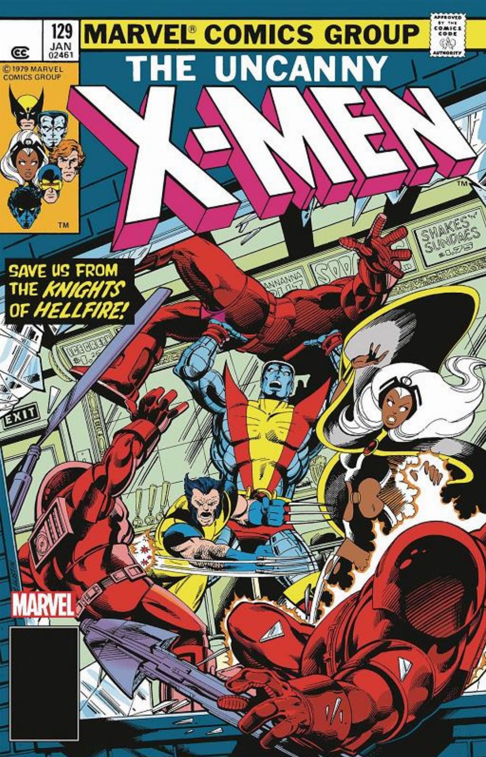 Τεύχος Κόμικ The Uncanny X-Men #129 Facsimile Edition