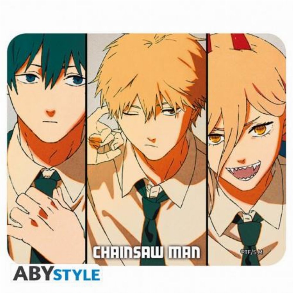 Chainsaw Man – Aki, Denji, Power Mousepad (21cm)