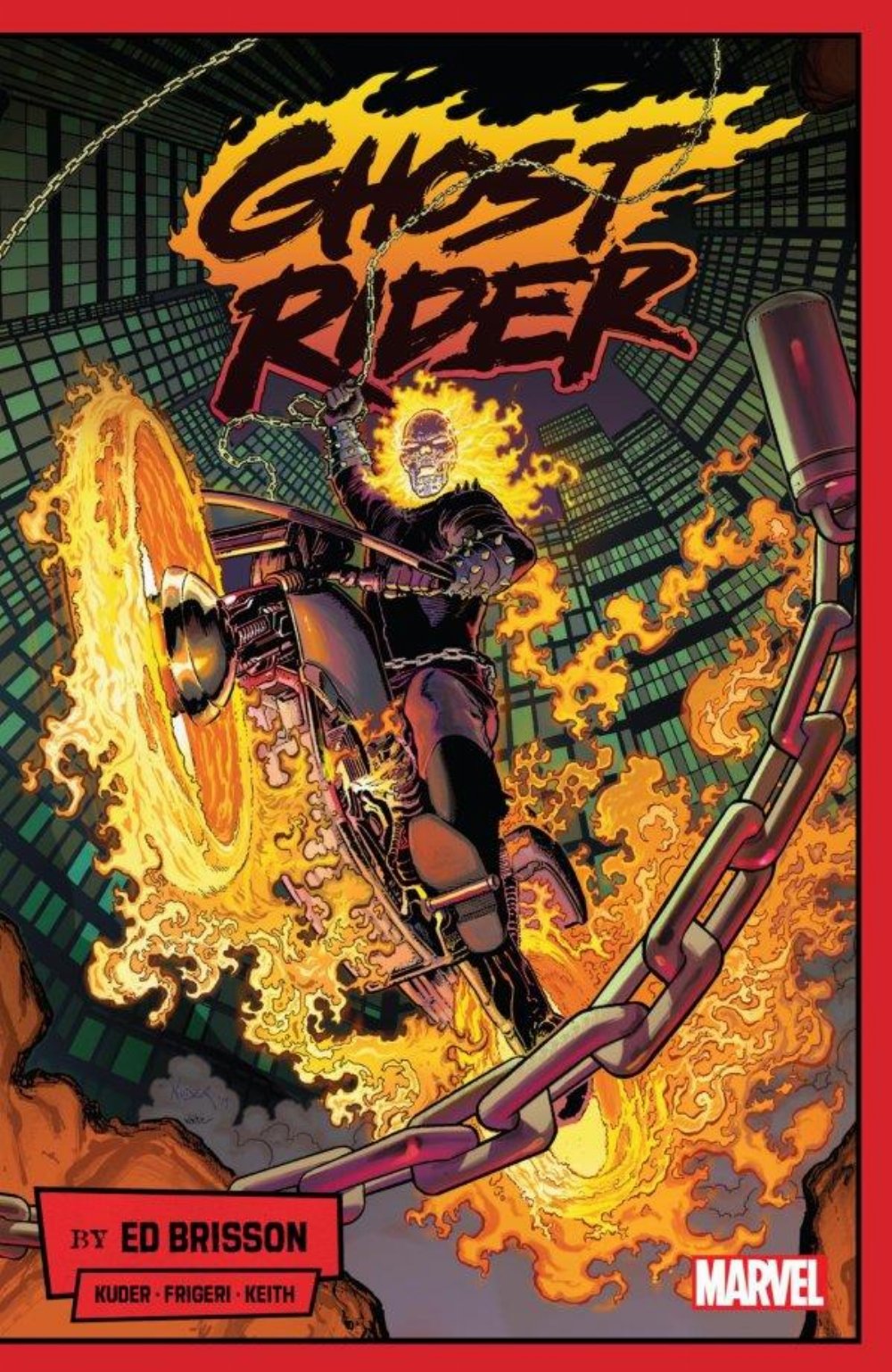 Εικονογραφημένος Τόμος Ghost Rider By Ed Brisson