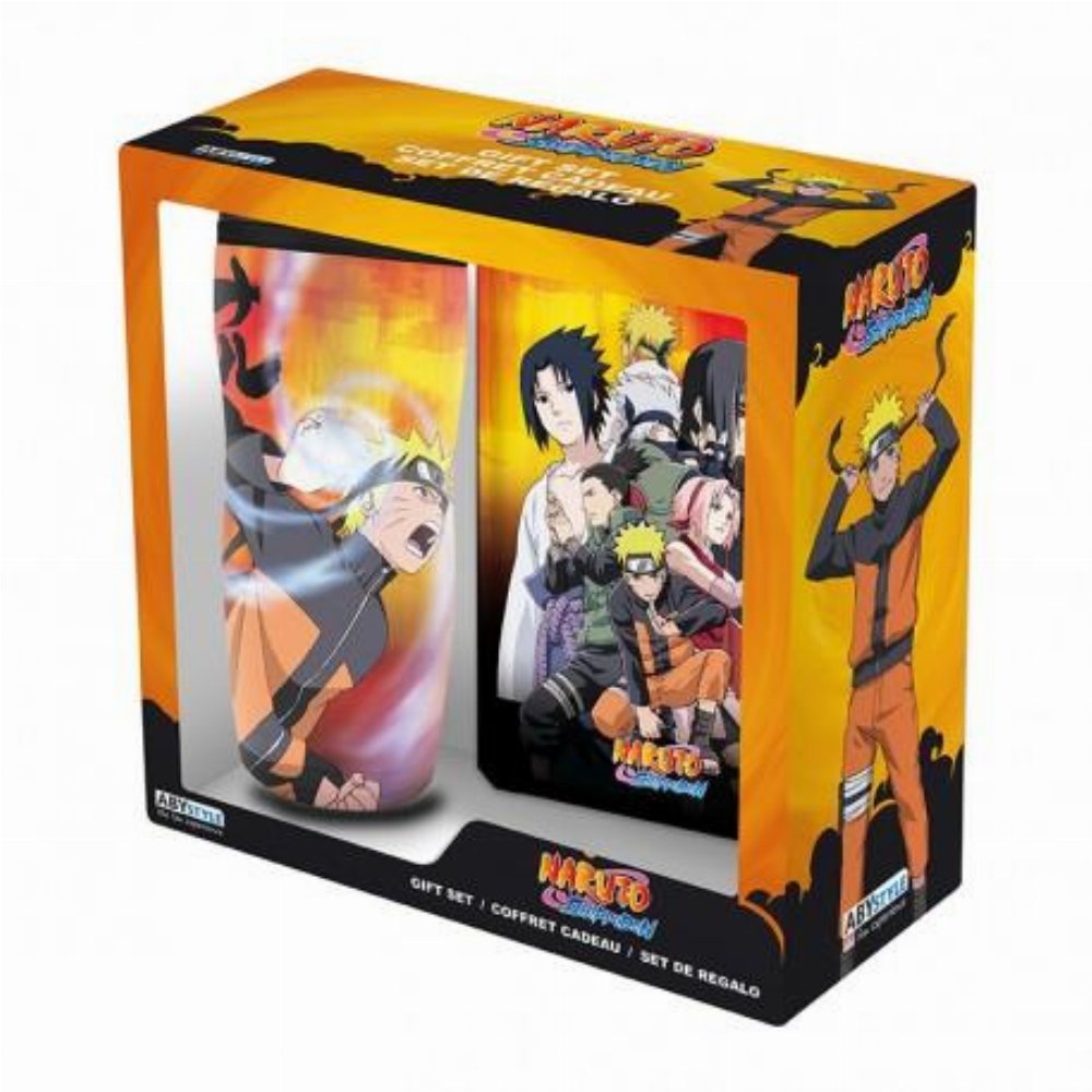 Naruto Shippuden – Sasuke vs Naruto Σετ Δώρου (Θερμός & Σημειωματάριο)
