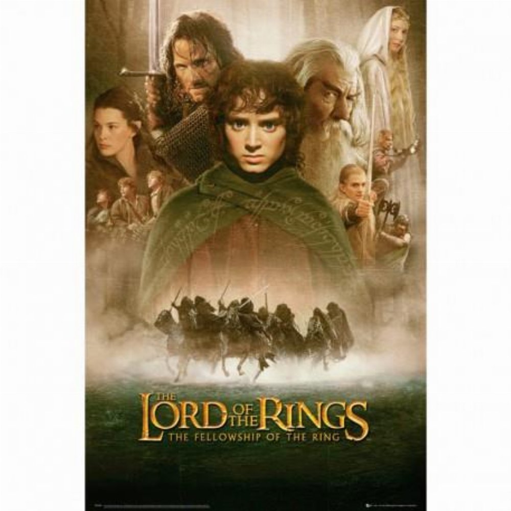The Lord of the Rings – Fellowship of the Ring Αυθεντική Αφίσα (92x61cm)