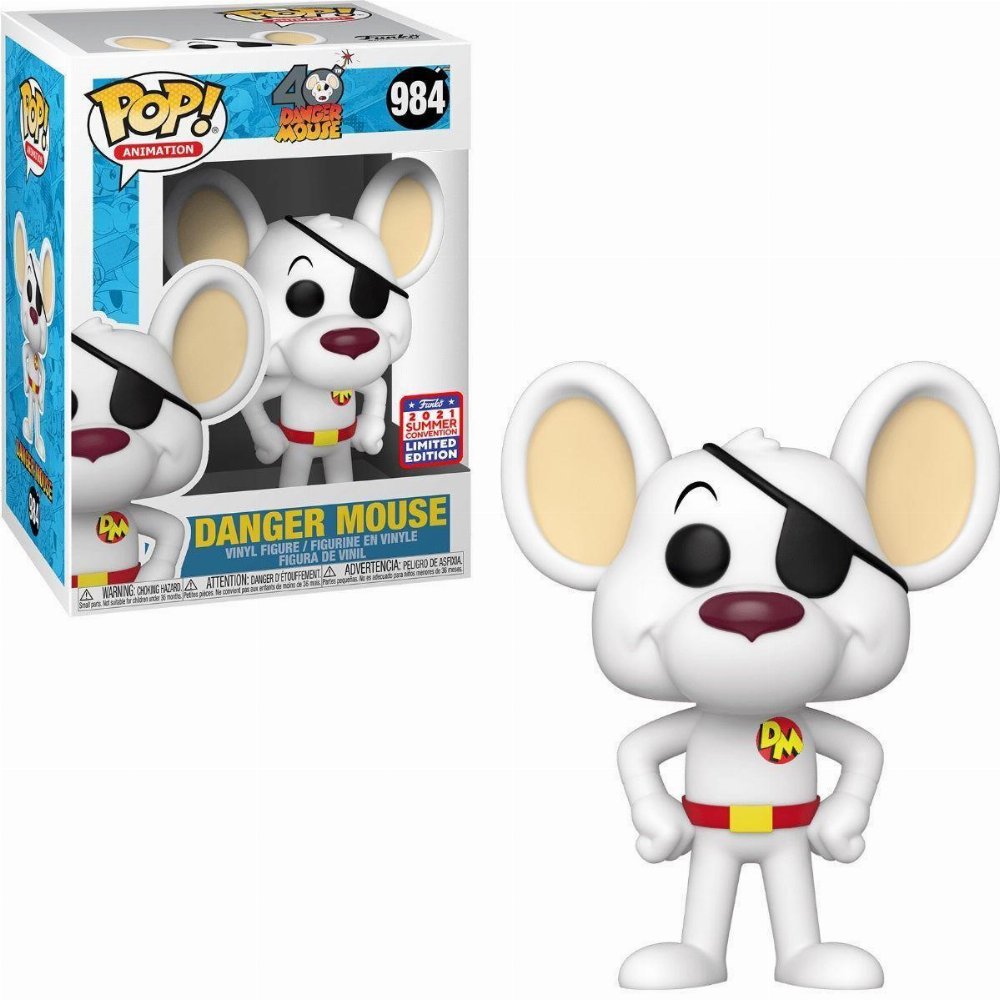 Φιγούρα Funko POP! Danger Mouse – Danger Mouse #984 (NYCC 2021 Exclusive)