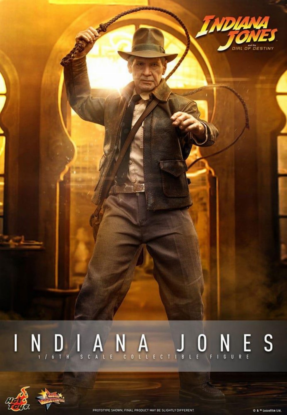 Indiana Jones and the Dial of Destiny: Hot Toys Masterpiece – Indiana Jones 1/6 Φιγούρα Δράσης (30cm)